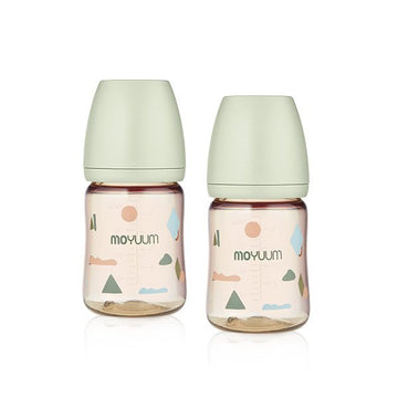 Moyuum PPSU All - in - one Baby Bottle Cloud Edition 170ml (0 to 3 months) Pack of 2 - shop_name uae and saudi arab