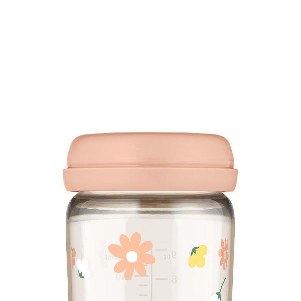 Moyuum PPSU All - in - One Baby Bottle with Nipple 270 ml (3+ Months) (Daisy Edition) - shop_name uae and saudi arab