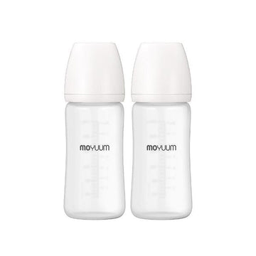 Moyuum PPSU Bottle Plain Glass Edition 240ml - Pack of 2 - shop_name uae and saudi arab