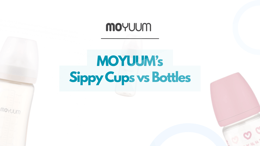 Choosing Between MOYUUM’s Sippy Cups vs Bottles - Moyuum