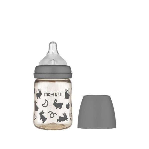 All - in - one bottle 170ml (0 to 3 months) rabbit edition Triple Pack (Grey) - shop_name uae and saudi arab