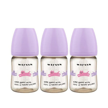 All - in - one bottle 170ml (0 to 3 months) Withcat Edition Triple Pack (Purple), - shop_name uae and saudi arab