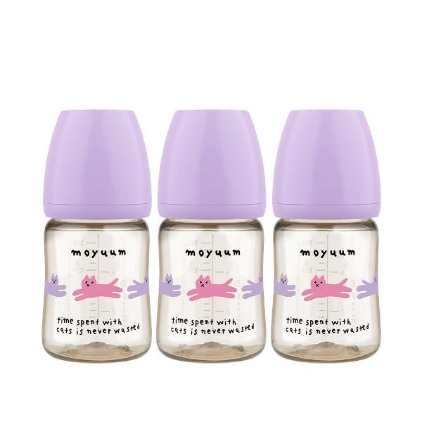 All - in - one bottle 170ml (0 to 3 months) Withcat Edition Triple Pack (Purple), - shop_name uae and saudi arab