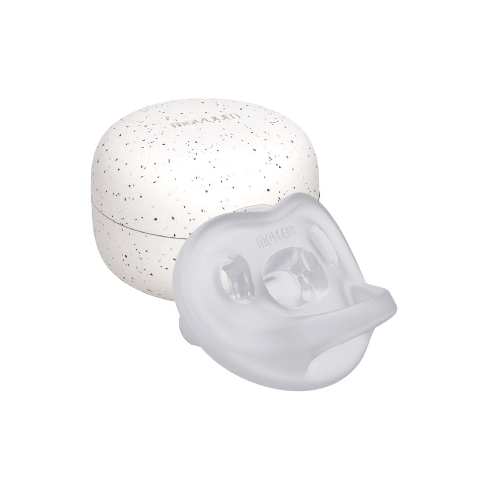 Moyuum All - silicon macaron Stage 2 Pacifier Pack of 4 (with dedicated case) - shop_name uae and saudi arab