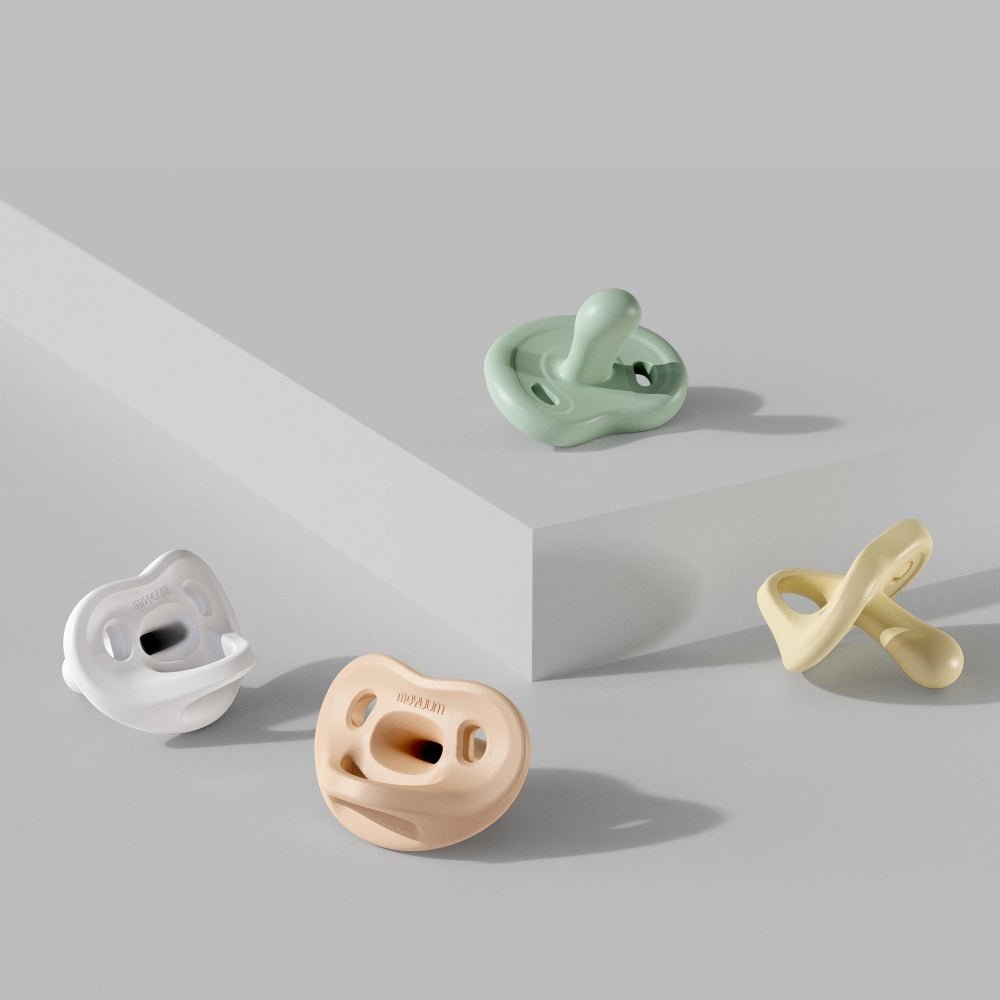 Moyuum All - Silicone Macaron Pacifier + Protective Case - shop_name uae and saudi arab