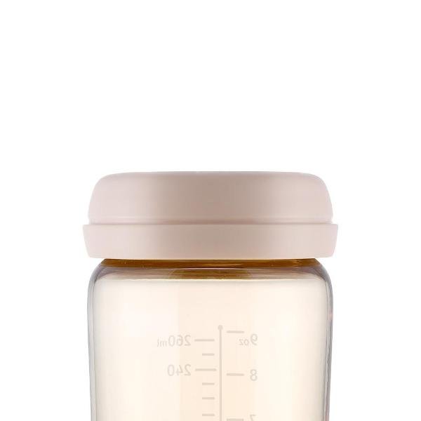 Moyuum Baby Bottle with Real Fit Nipple Level 1 Beige / 170ml (0 to 3 months) (Pack of 3) - shop_name uae and saudi arab