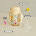 Moyuum One - Touch Straw Cup 270 ML (3+ Months) - With Suction Cup/handle - shop_name uae and saudi arab