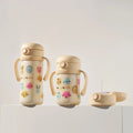 Moyuum One - Touch Straw Cup 270 ML - With Suction Cup/handle (Bundle) - shop_name uae and saudi arab