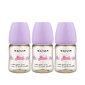 Moyuum PPSU All - in - one Baby Bottle 170ml (0 to 3 months) Pack of 3 (Purple) - shop_name uae and saudi arab