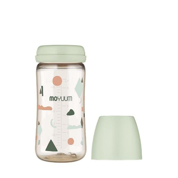 Moyuum PPSU All - in - one Baby Bottle 270ml (3+ Months) Pack of 3 (Cloud + Llama + Daisy) - shop_name uae and saudi arab