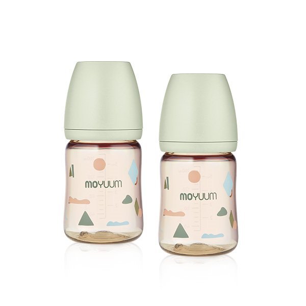 Moyuum PPSU All - in - one Baby Bottle Cloud Edition 170ml (0 to 3 months) Pack of 2 - shop_name uae and saudi arab