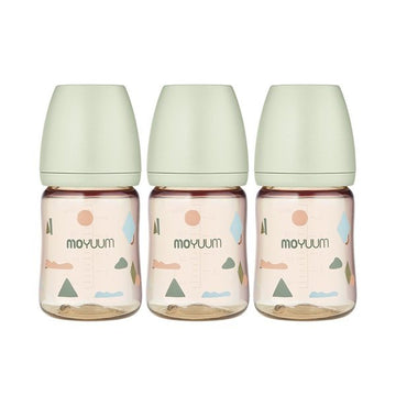 Moyuum PPSU All - in - one Baby Bottle Cloud Edition 170ml (0 to 3 months) Pack of 3 - shop_name uae and saudi arab