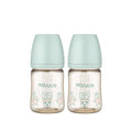 Moyuum PPSU All - in - one Baby Bottle Dear Dear Edition - Mint 170ml (0 to 3 months) Pack of 2 - shop_name uae and saudi arab