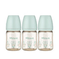 Moyuum PPSU All - in - one Baby Bottle Dear Dear Edition - Mint 170ml (0 to 3 months) Pack of 3 - shop_name uae and saudi arab
