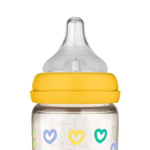 Moyuum PPSU All - in - one Baby Bottle More Love(SOOSOOJIN) Edition Yellow 170ml (0 to 3 months) Pack of 3 - shop_name uae and saudi arab
