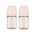 Moyuum PPSU All - in - one Baby Bottle Rabbit Edition Pink 170ml (0 to 3 months) Pack of 2 - shop_name uae and saudi arab