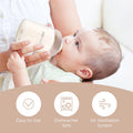 Moyuum PPSU All - in - One Baby Bottle with Nipple 170 ml (0 to 3 months) (Cat Edition - Grey) - shop_name uae and saudi arab