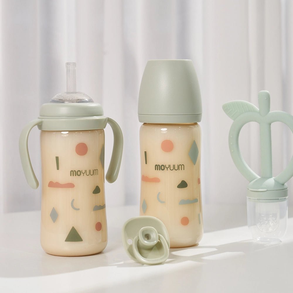 Moyuum PPSU All - in - One Baby Bottle with Nipple 270 ml (3+ Months) (Cloud Edition) - shop_name uae and saudi arab