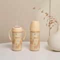 Moyuum PPSU All - in - One Baby Bottle with Nipple 270 ml (3+ Months) (Liama Edition - Beige) - shop_name uae and saudi arab