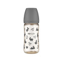 Moyuum PPSU All - in - One Baby Bottle with Nipple 270 ml (3+ Months) (Rabbit Edition - Grey) - shop_name uae and saudi arab