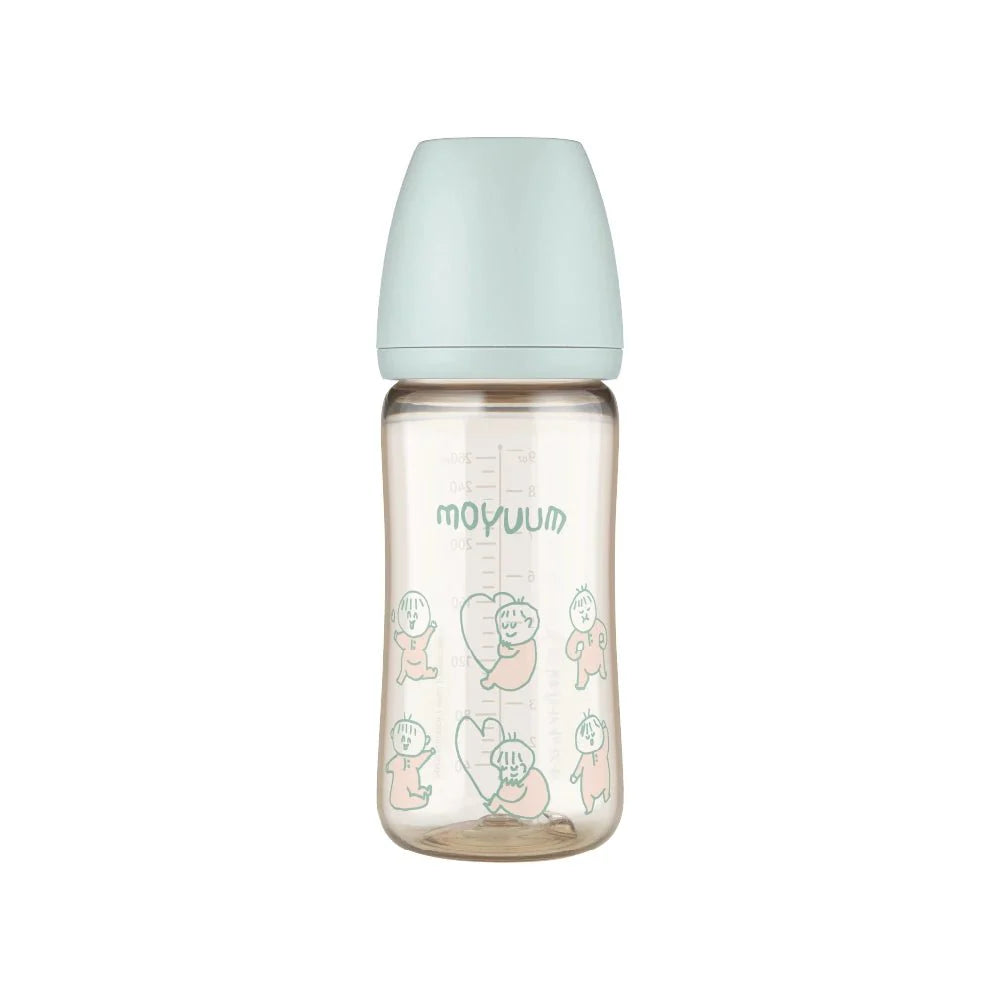 Moyuum PPSU All - in - One Baby Bottle with Nipple - Anti Colic & Easy Clean - shop_name uae and saudi arab