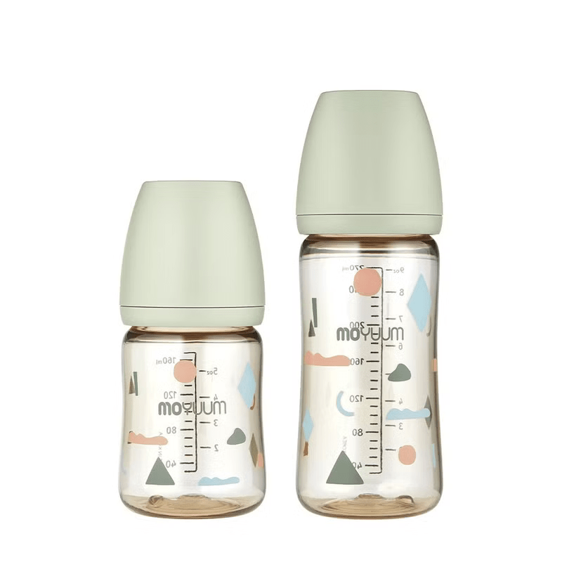 Moyuum PPSU All - in - One Baby Bottle with Nipple - Anti Colic & Easy Clean - shop_name uae and saudi arab