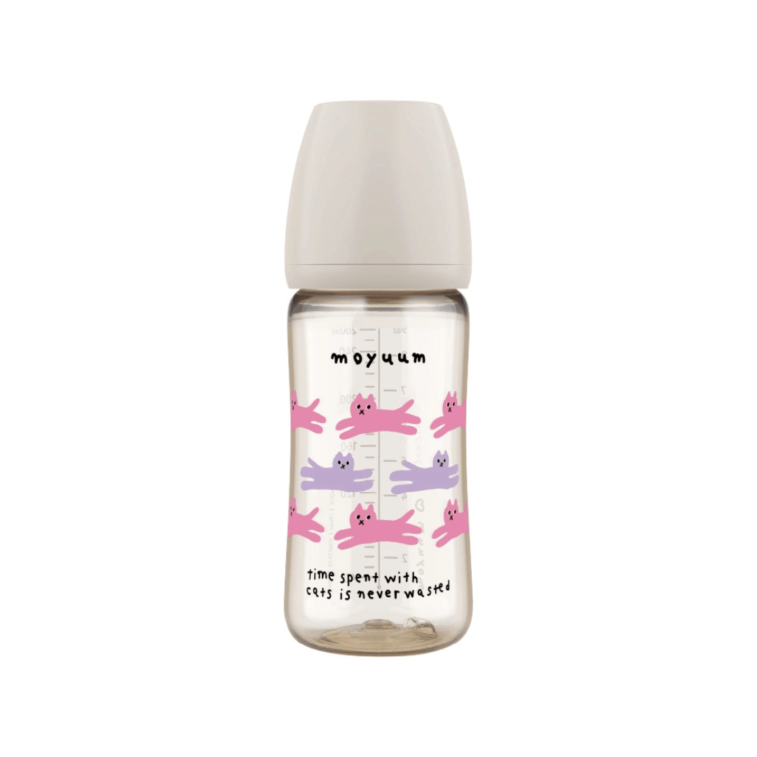 Moyuum PPSU All - in - One Baby Bottle with Nipple - Anti Colic & Easy Clean - shop_name uae and saudi arab