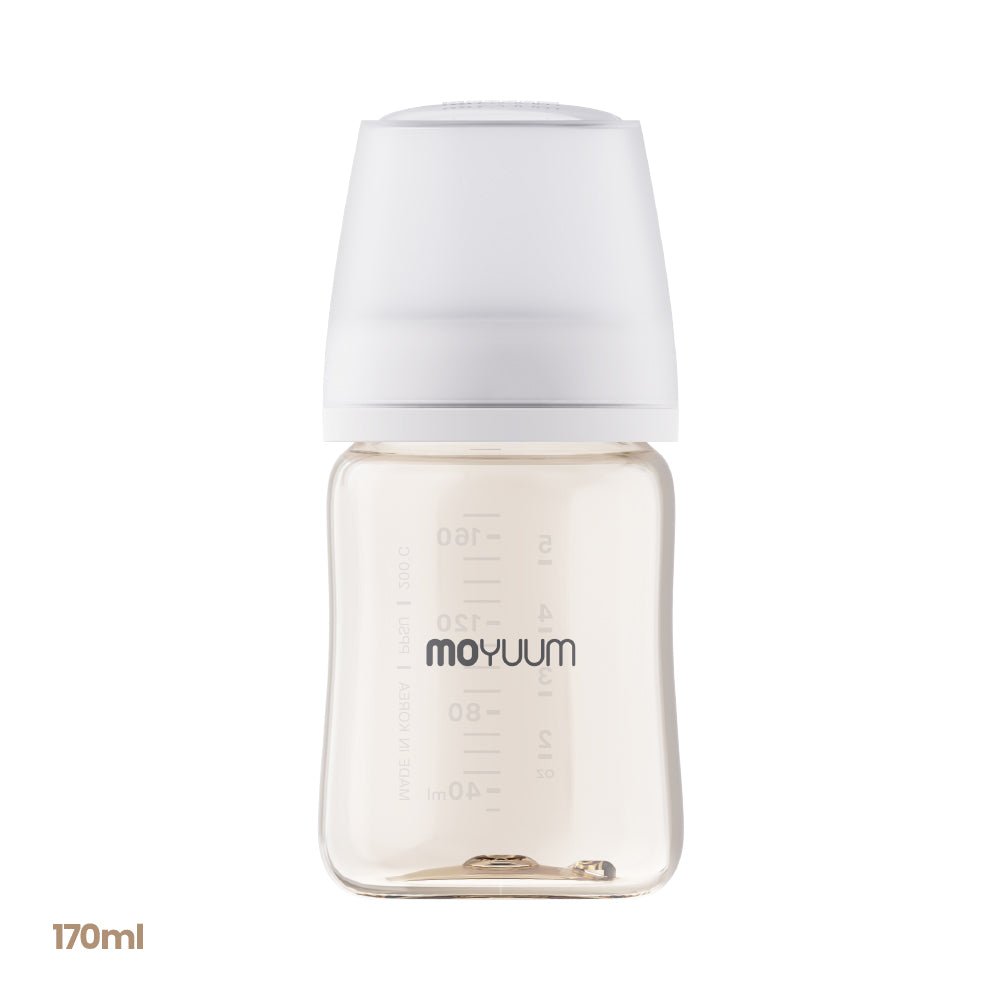 Moyuum PPSU All - in - One Baby Bottle with Nipple - Anti Colic & Easy Clean - shop_name uae and saudi arab
