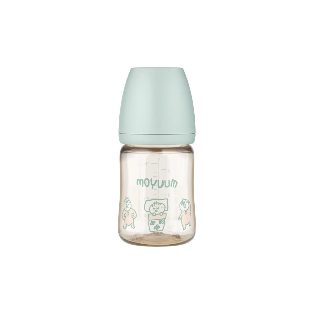 Moyuum PPSU All - in - One Baby Bottle with Nipple - Anti Colic & Easy Clean - shop_name uae and saudi arab