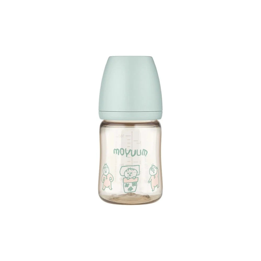 Moyuum PPSU All - in - One Baby Bottle with Nipple - Anti Colic & Easy Clean - shop_name uae and saudi arab