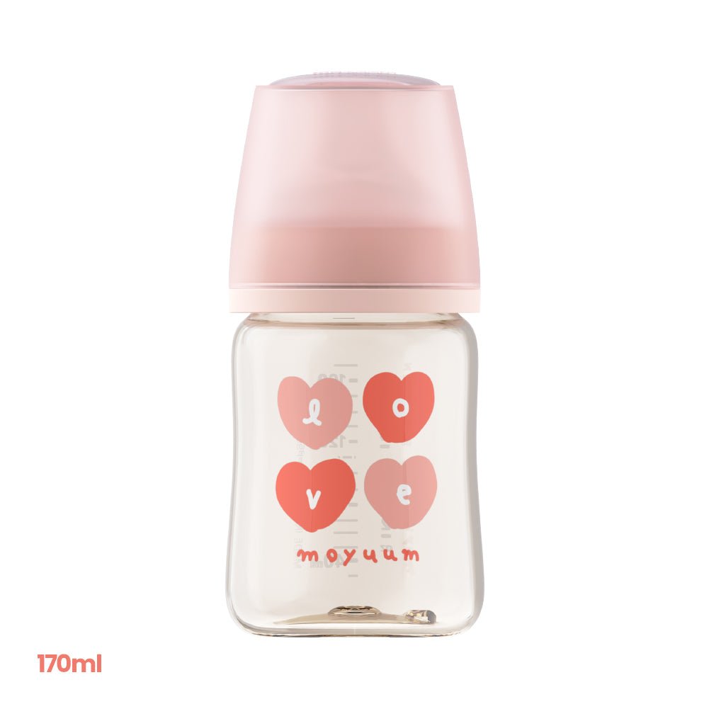 Moyuum PPSU All - in - One Baby Bottle with Nipple - Anti Colic & Easy Clean - shop_name uae and saudi arab