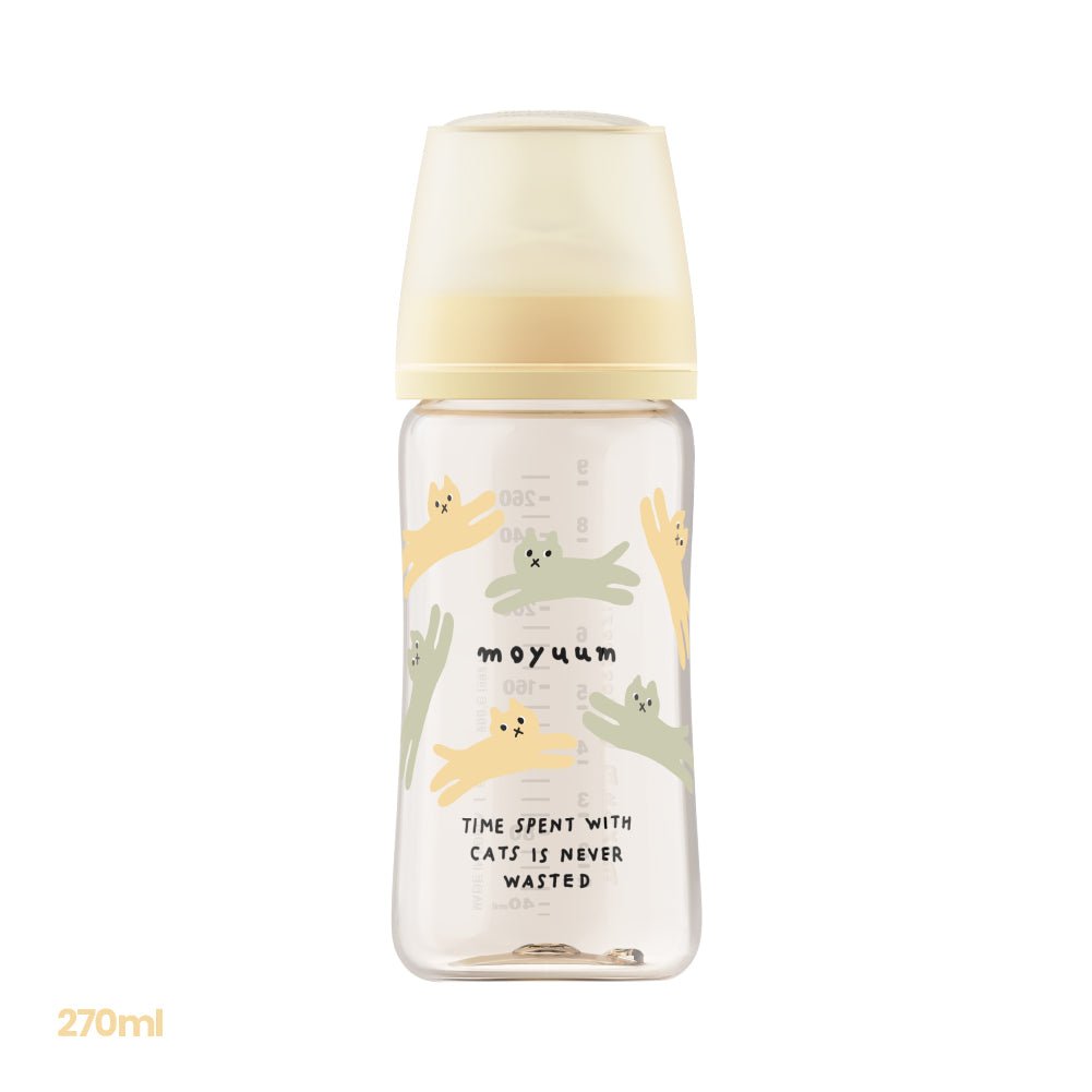 Moyuum PPSU All - in - One Baby Bottle with Nipple - Anti Colic & Easy Clean - shop_name uae and saudi arab