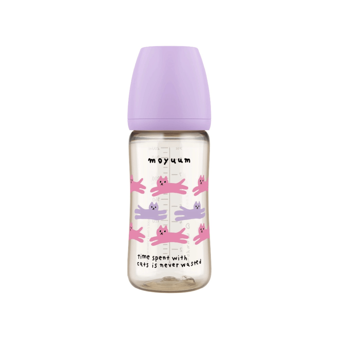 Moyuum PPSU All - in - One Baby Bottle with Nipple - Anti Colic & Easy Clean - shop_name uae and saudi arab