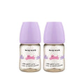 Moyuum PPSU All - in - one Bottle 170ml (0 to 3 months) Pack of 2 cat Edition (Purple) - shop_name uae and saudi arab