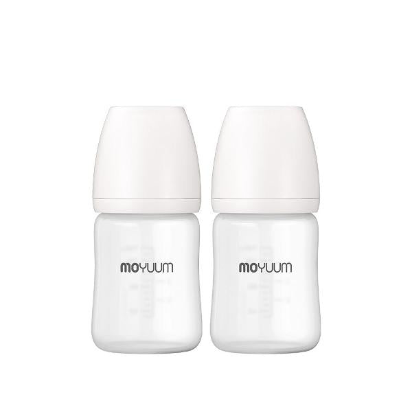 Moyuum PPSU Bottle Plain Glass Edition 150ml – Pack of 2 - shop_name uae and saudi arab