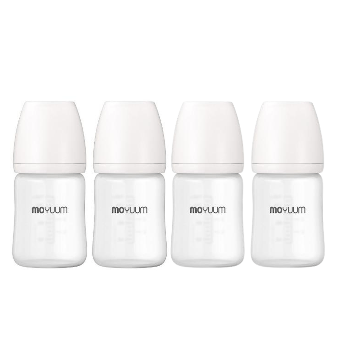 Moyuum PPSU Bottle Plain Glass Edition 150ml - Pack of 4 - shop_name uae and saudi arab