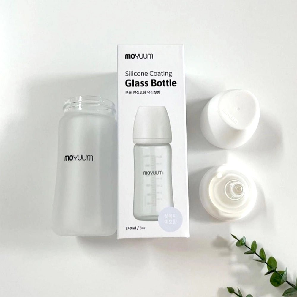 Moyuum PPSU Bottle Plain Glass Edition 150ml – Safe, Anti - Colic and Easy to Clean - shop_name uae and saudi arab