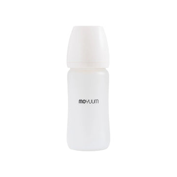 Moyuum PPSU Bottle Plain Glass Edition 240ml – Safe, Anti - Colic and Easy to Clean - shop_name uae and saudi arab