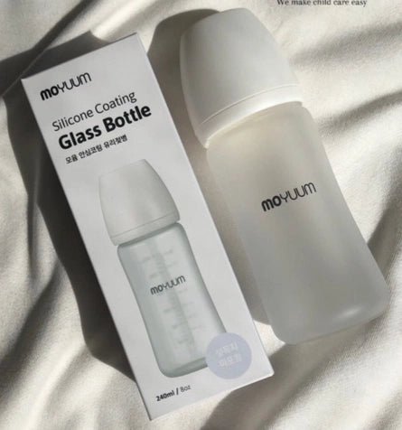 Moyuum PPSU Bottle Plain Glass Edition – Safe, Anti - Colic and Easy to Clean - shop_name uae and saudi arab
