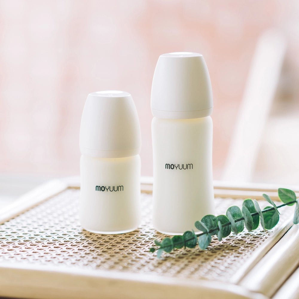 Moyuum PPSU Bottle Plain Glass Edition – Safe, Anti - Colic and Easy to Clean - shop_name uae and saudi arab
