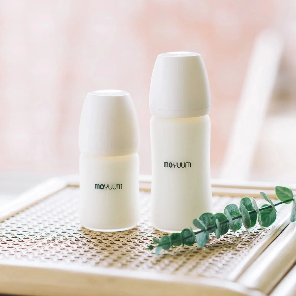 Moyuum PPSU Bottle Plain Glass Edition – Safe, Anti - Colic and Easy to Clean - shop_name uae and saudi arab
