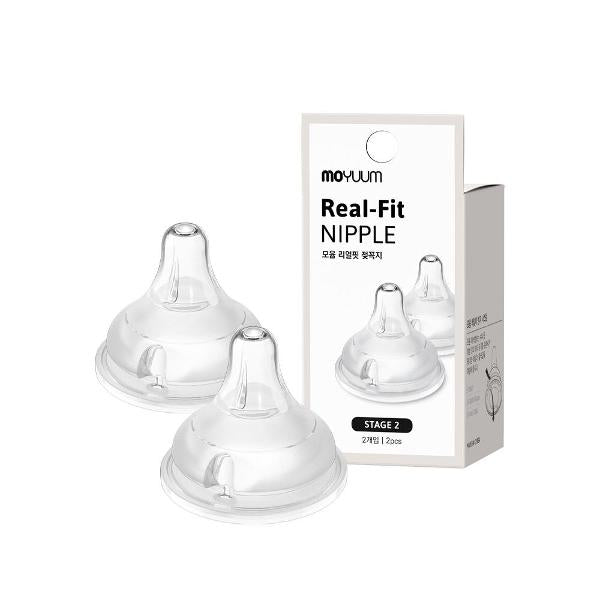 Moyuum Real Fit Nipple Level 2 (2 PCs) - shop_name uae and saudi arab