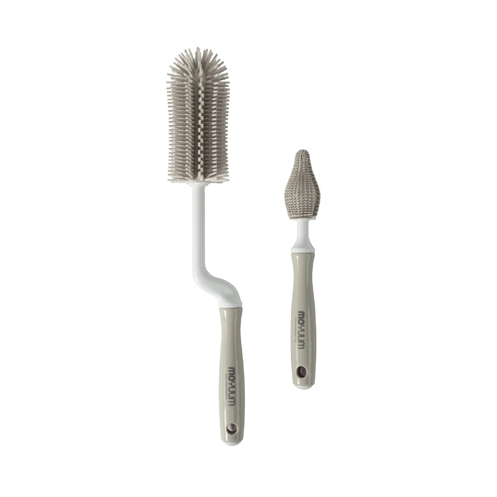 Moyuum Silicon Brush Set Cool Grey - shop_name uae and saudi arab