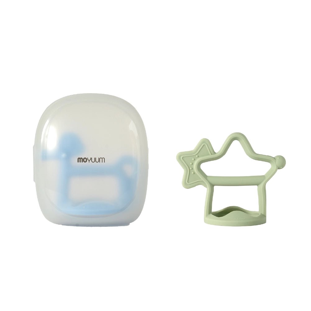 Moyuum Silicone Teether Gift Pack (Star Sage + Pony Blue ) - shop_name uae and saudi arab