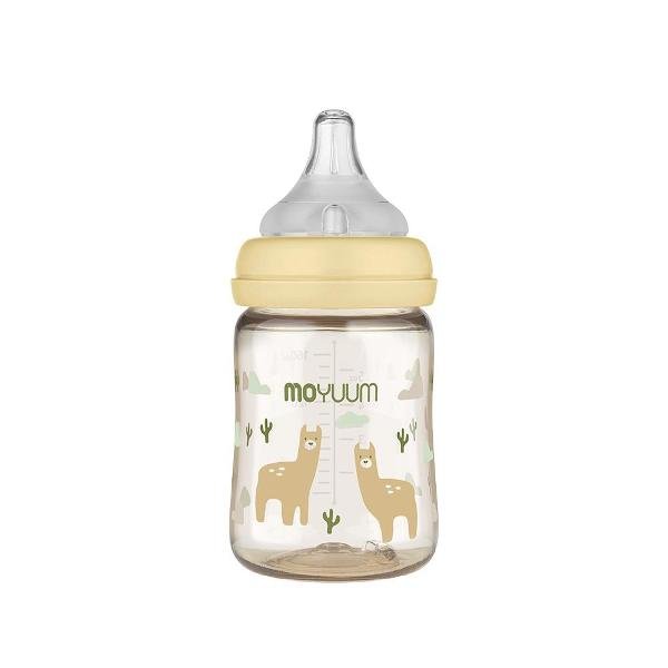Moyuum PPSU All - in - one Baby Bottle Llama Edition 170ml (0 to 3 months) Pack of 3 - shop_name uae and saudi arab
