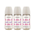 PPSU All - in - one baby bottle nipple 270ml (3+ Months) Withcat Edition Triple Pack (gray), - shop_name uae and saudi arab