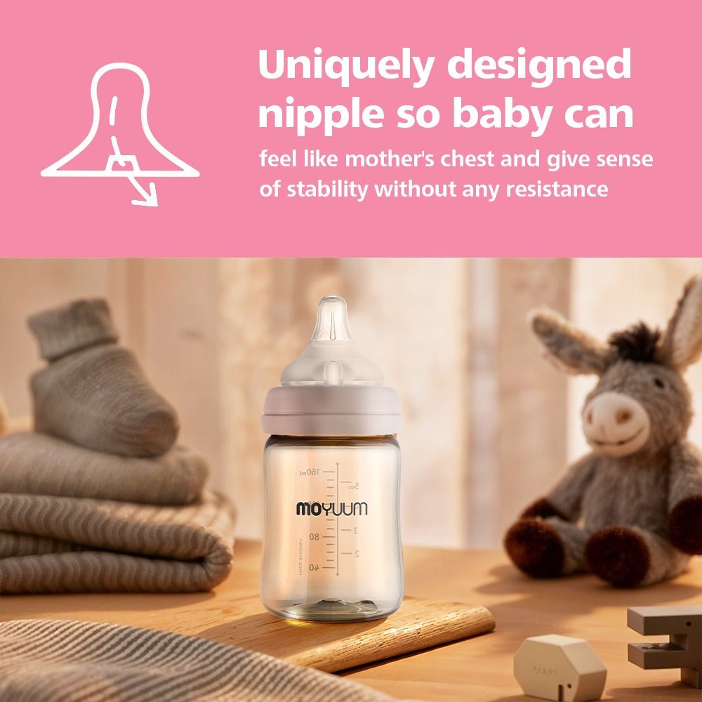 PPSU All - in - one baby bottle nipple 270ml (3+ Months) Withcat Edition Triple Pack (gray), - shop_name uae and saudi arab