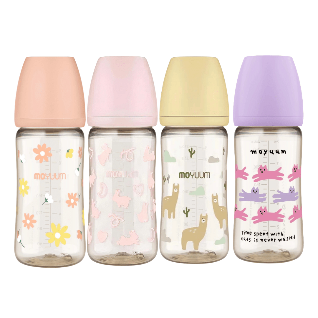 PPSU All - in - one Bottle 270ml Quadrapak Spring Edition (Daisy+Rabbit+Llama+Cat) - shop_name uae and saudi arab