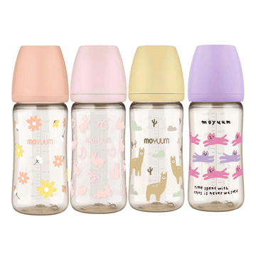 PPSU All - in - one Bottle 270ml Quadrapak Spring Edition (Daisy+Rabbit+Llama+Cat) - shop_name uae and saudi arab