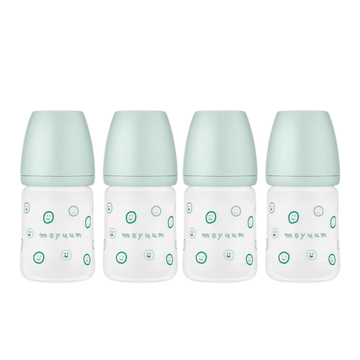 PPSU Bottle NO - FISH Glass Edition with Nipple 150ml 4 Pack - Anti Colic & East to Clean. - shop_name uae and saudi arab